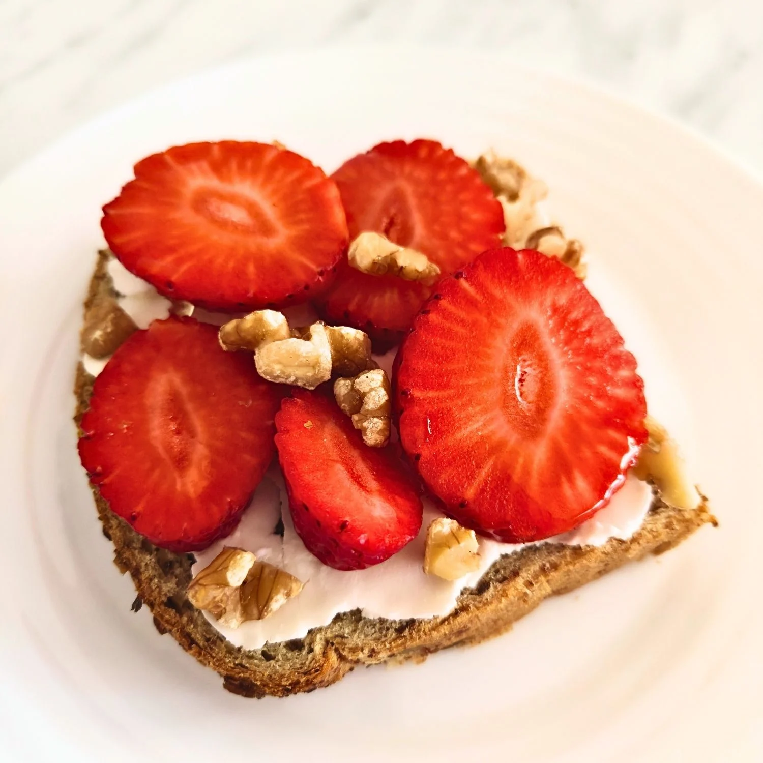 Strawberry Cream Cheese Toast Recipe